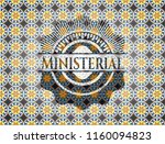 ministerial arabesque badge.... | Shutterstock .eps vector #1160094823