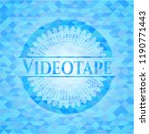 videotape realistic light blue... | Shutterstock .eps vector #1190771443