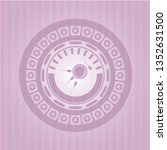 fertilization icon inside pink... | Shutterstock .eps vector #1352631500