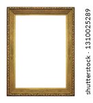 golden frame for paintings ... | Shutterstock . vector #1310025289