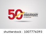 50 years anniversary logotype... | Shutterstock .eps vector #1007776393