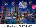 New Year Fireworks Display In...