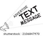 loudspeaker advertising ouyline ... | Shutterstock .eps vector #2106847970