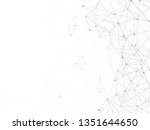 abstract network background | Shutterstock . vector #1351644650