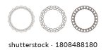 outline frame set isolated on... | Shutterstock .eps vector #1808488180