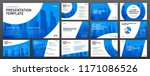 business powerpoint... | Shutterstock .eps vector #1171086526