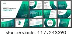 business presentation templates ... | Shutterstock .eps vector #1177243390