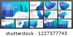 powerpoint presentation... | Shutterstock .eps vector #1227377743