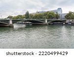 Small photo of Pont Sully between Isle Saint Louis and the south bank of the River Seine in Paris.
