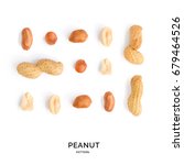 Seamless Pattern With Peanut....
