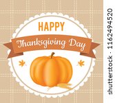 thanksgiving day. vector... | Shutterstock .eps vector #1162494520