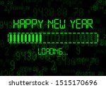 Happy New Year With Loading...