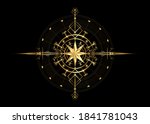 magic ancient viking art deco ... | Shutterstock .eps vector #1841781043