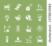 Set Of Eco Vector Icons In Flat ...