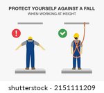 workplace golden safety rule.... | Shutterstock .eps vector #2151111209