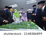 Small photo of MALAYSIA : Tuanku Aishah Rohani as Tuanku Chancellor of USIM consented to desecrate the duke to complete the Opening Ceremony of the Faculty of Medicine and Health Sciences Buildings on April 19, 2022