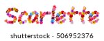 scarlette flower name | Shutterstock . vector #506952376