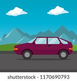 car vehicle transport icon | Shutterstock .eps vector #1170690793