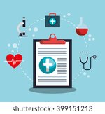 medical care design  | Shutterstock .eps vector #399151213
