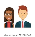 businesspeople avatars... | Shutterstock .eps vector #621581360