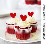 Redvelvet Cupcakes With Cream...