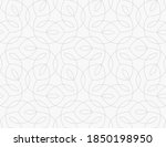 pattern with thin curl lines... | Shutterstock .eps vector #1850198950