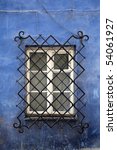 Window With Ornamented Metal...