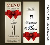  menu design for restaurant or... | Shutterstock .eps vector #131773289