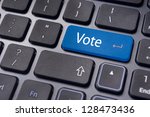 vote or voting concepts ... | Shutterstock . vector #128473436