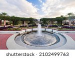 Small photo of Water fountain in Goldring garden at Louisiana