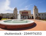 Sunny exterior view of the Ponca City City Hall at Oklahoma