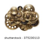 Metal Collage Of Clockwork...