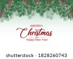 vector illustration christmas... | Shutterstock .eps vector #1828260743