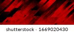 dark red grunge stripes... | Shutterstock .eps vector #1669020430