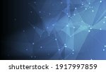 technology low poly abstract... | Shutterstock . vector #1917997859