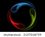 multicolored glossy circle... | Shutterstock .eps vector #2157018759