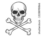 Skull With Crossed Bones....