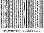 chain pattern brush set of... | Shutterstock .eps vector #1085862173