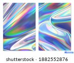 holographic film. abstract... | Shutterstock .eps vector #1882552876