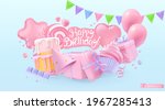 happy birthday holiday... | Shutterstock .eps vector #1967285413