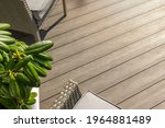 wpc terrace. wood plastic composite decking boards
