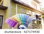 choosing a paint color for house exterior, facade