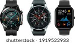 smartwatch collection ... | Shutterstock .eps vector #1919522933