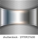 metallic background perforated... | Shutterstock .eps vector #1970927630