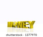 world currency  money word with ... | Shutterstock . vector #1377970