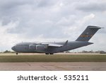 C-17 Globemaster III about to take off