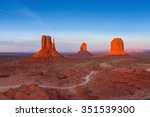Sunset View At Monument Valley  ...