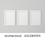 interior empty room with three... | Shutterstock . vector #631284593