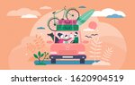 family camping road trip... | Shutterstock .eps vector #1620904519