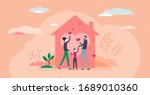 home love vector illustration.... | Shutterstock .eps vector #1689010360